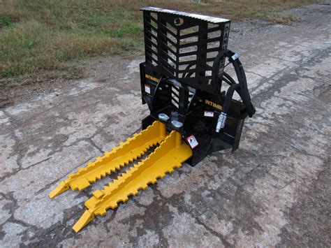 skid steer attachment danuser intimidator tree & post puller|danuser intimidator trees.